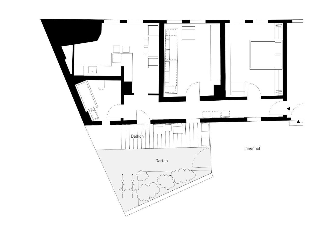 Gelber Loewe - Ferienwohnung In Der Erfurter Altstadt Exteriör bild